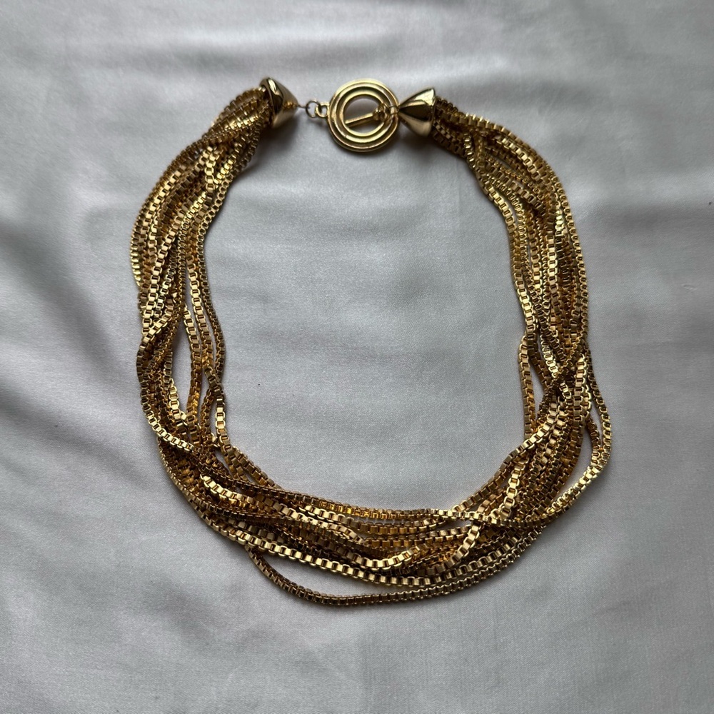 VTG • Gold Rope Necklace